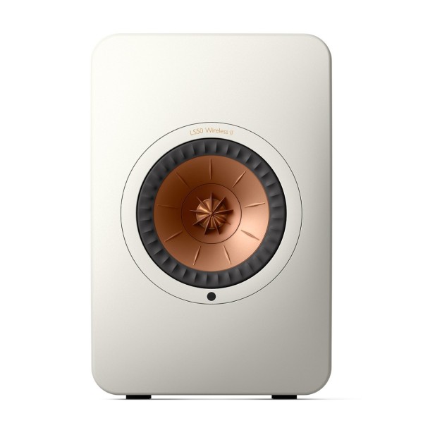 KEF LS50W MKII Wireless Speakers (Pair), Mineral White (3)