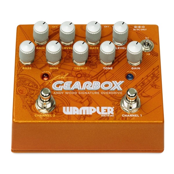 Wampler Gearbox Andy Wood Signature Pedal Angle