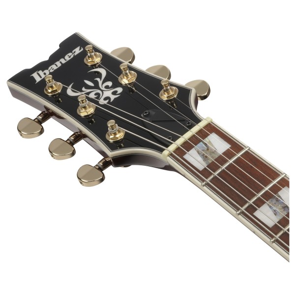 Ibanez AR520HME, Natural - headstock