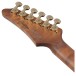 Ibanez AZ2204AG Prestige, Transparent Gray Burst - back of headstock