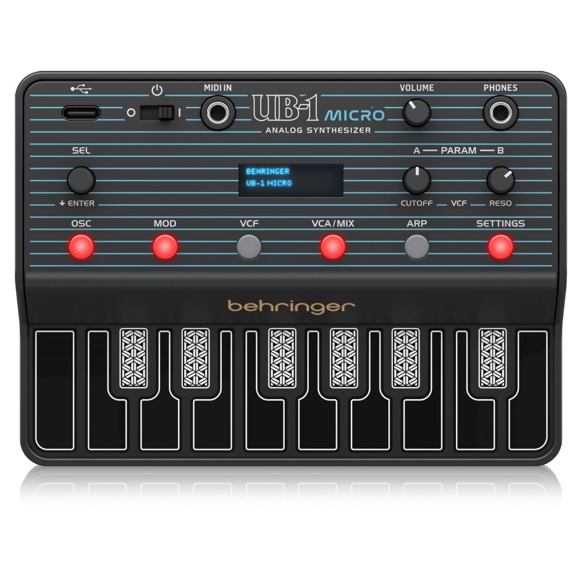 Click to view product details and reviews for Behringer Ub 1 Micro Portable Analog Synth.