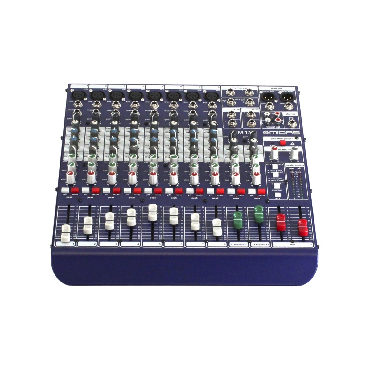 Midas DM12 12 canales mezcladora análoga | Gear4music