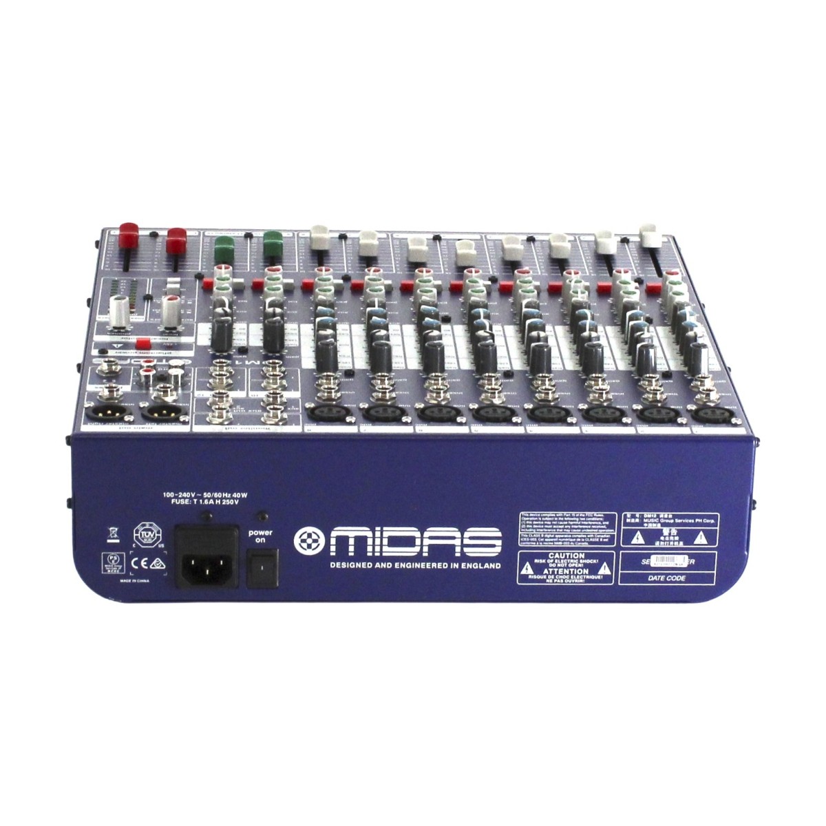 Midas DM12 12 canales mezcladora análoga | Gear4music
