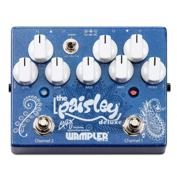 Wampler Paisley Drive Deluxe Front