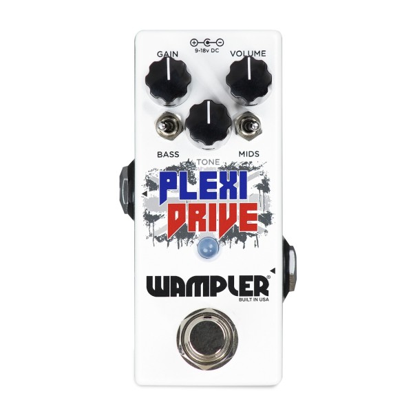 Wampler Plexi Drive Mini British Overdrive Pedal Front