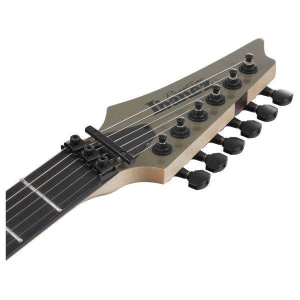 Ibanez RGR5130R Prestige, Khaki Metallic - headstock