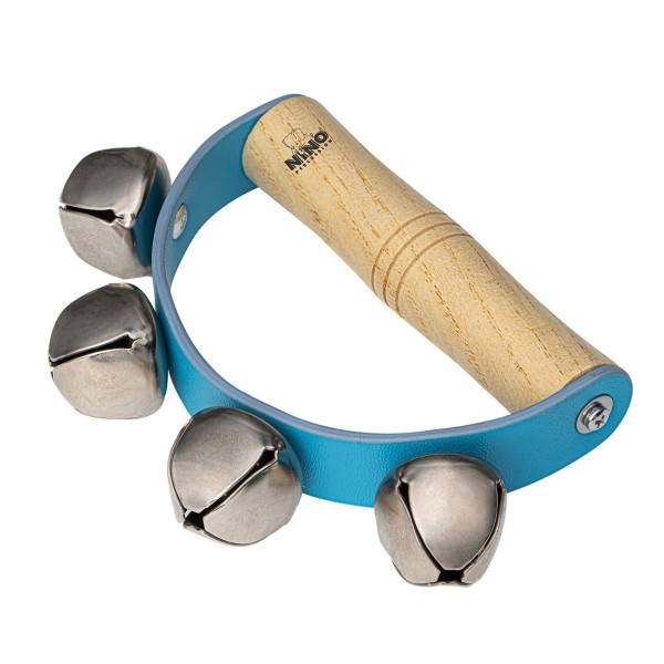 Nino Percussion Sleigh Bells, Blue
