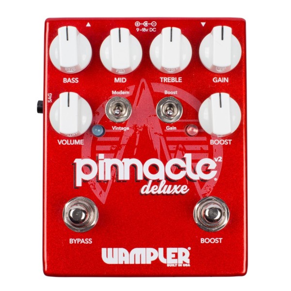 Wampler Pinnacle Deluxe V2 Brown Sound Distortion Front