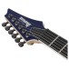 Ibanez RG5121R Prestige, Dark Tide Blue Flat - headstock
