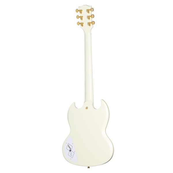 Epiphone 1963 Les Paul SG Custom With Maestro Vibrola Inspired by Gibson Custom, Classic White