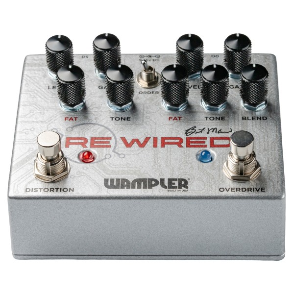 Wampler ReWired Brent Mason Signature Overdrive/Distortion Angle