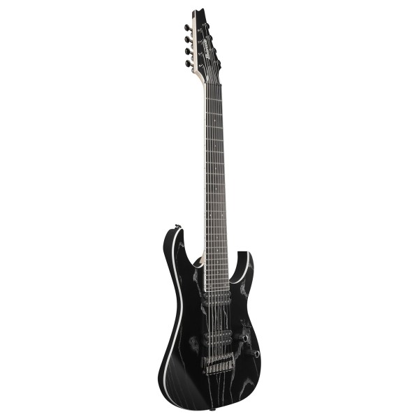 Ibanez RG5328R Prestige, Lightning Through A Dark - side view