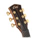Cort Masterpiece Modern Limited Edition Electro Acoustic, Burgundy - Headstock
