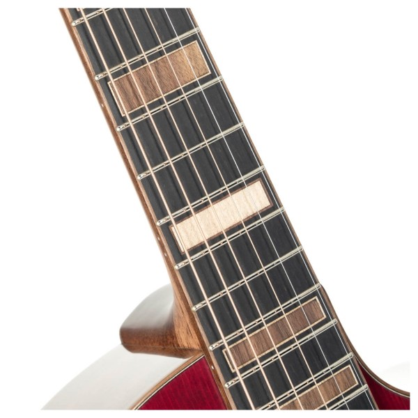 Cort Masterpiece Modern Limited Edition Electro Acoustic, Burgundy - Neck