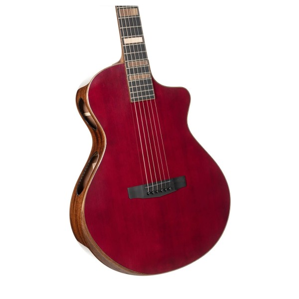 Cort Masterpiece Modern Limited Edition Electro Acoustic, Burgundy - Body