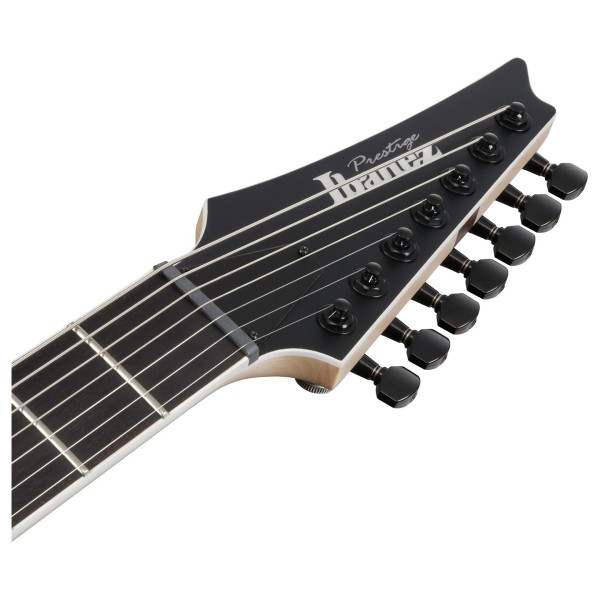 Ibanez RGR762AHBF Prestige 7-String, Weathered Black - headstock