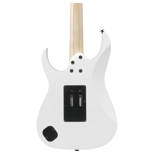 Ibanez RG653DX Prestige, White Flat - back of body