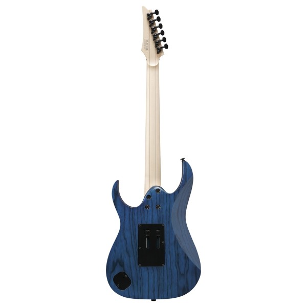Ibanez RG653DX Prestige, Transparent Deep Blue Flat - back
