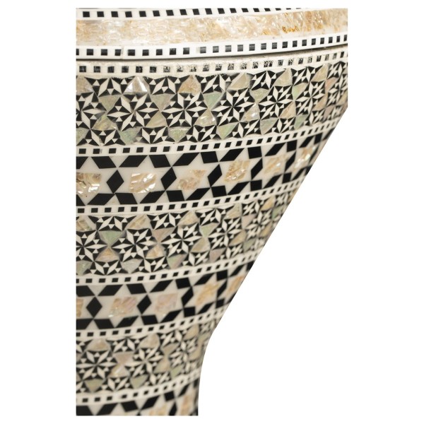 Meinl Percussion Daood Debu Signature Artisan Edition Doumbek 9", White Pearl