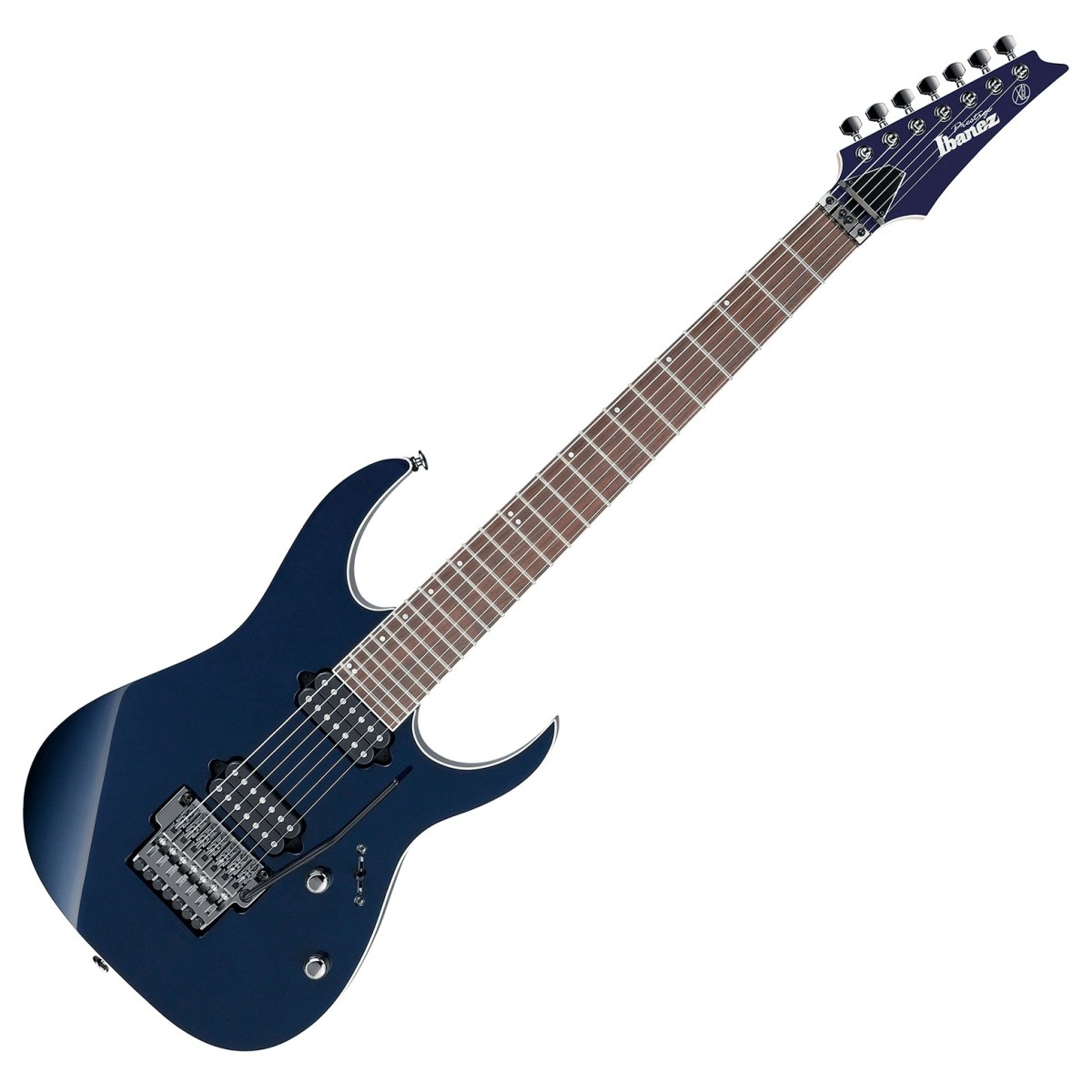 Click to view product details and reviews for Ibanez Rg2027rxl Prestige 7 String Dark Tide Blue.