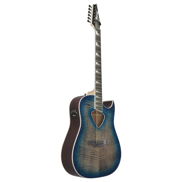 Ibanez ALT50FA, Blue Doom Burst - side view