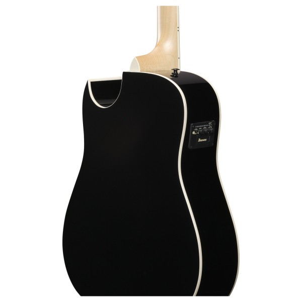 Ibanez ALT50FA, Transparent Violet Sunburst - back of body