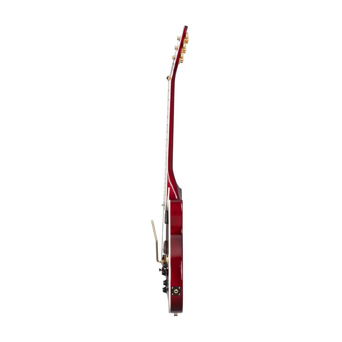 Alexandra Ruby Epiphone Alex Lifeson Les Paul Custom Axcess Quilt, Ruby | Gear4music