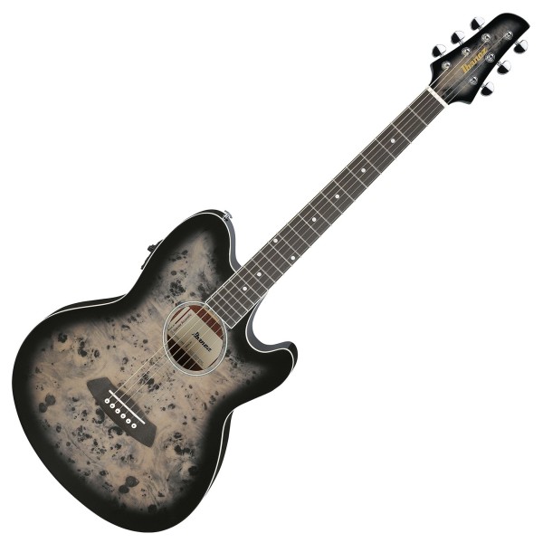 Ibanez TCY10PA, Transparent Brown Black Burst