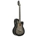 Ibanez TCY10PA, Transparent Brown Black Burst - side view