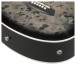 Ibanez TCY10PA, Transparent Brown Black Burst - jack socket