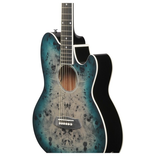 Ibanez TCY10PA, Cosmic Blue Starburst - body