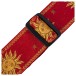 Levys Jacquard Weave W Leather Back & Ends 2 Sun Design, Red