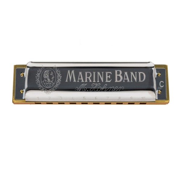 Hohner Marine Band 1896 Classic Harmonica, G Natural Minor