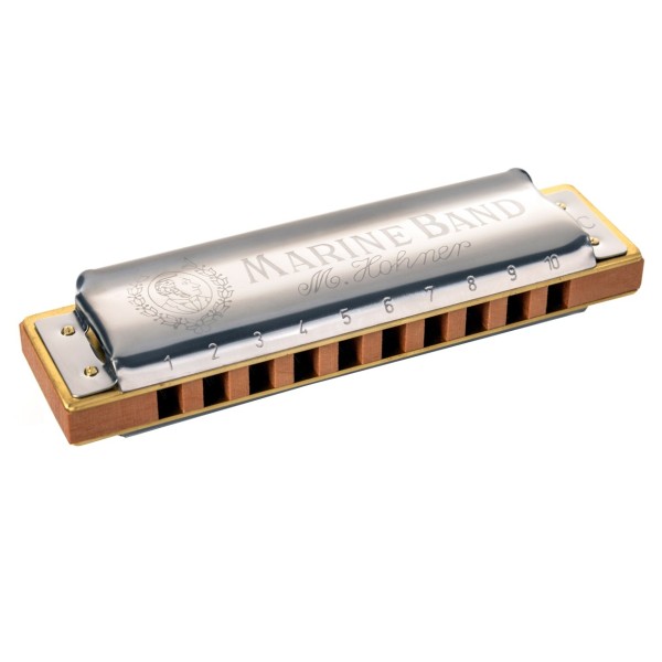 Hohner Marine Band 1896 Classic Harmonica, G Natural Minor