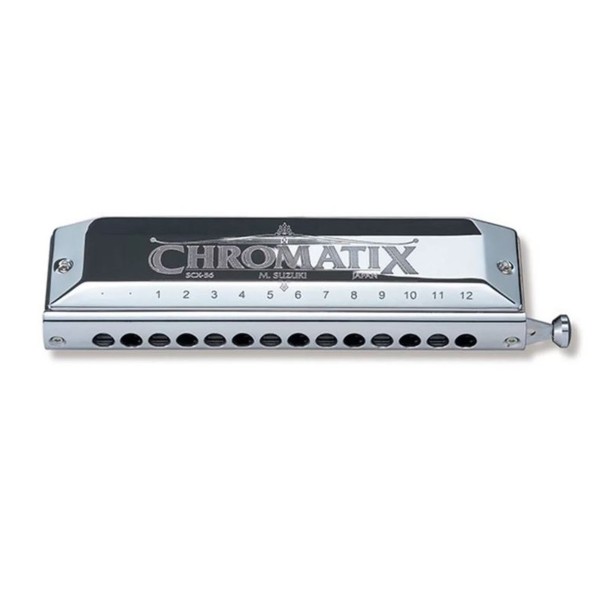 Suzuki Chromatix SCX-56 Chromatic Harmonica, C
