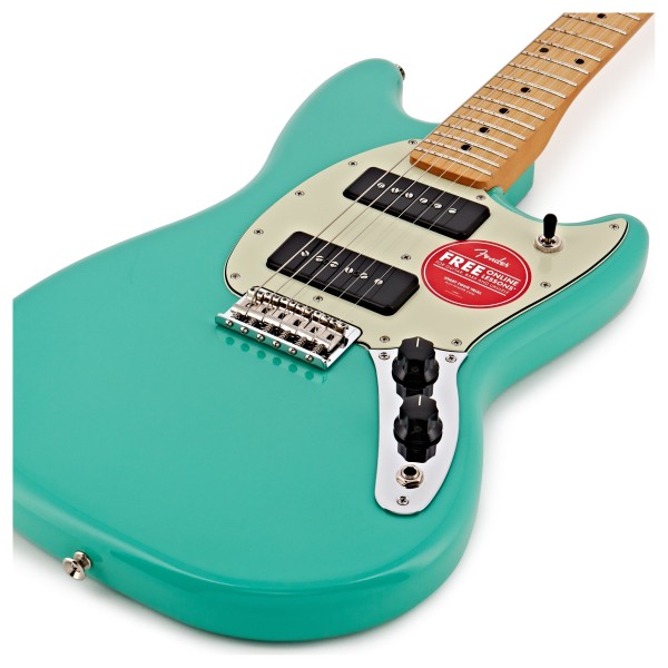 Fender Player Mustang 90 MN, Sea Foam Green - Ex Demo at Gear4music