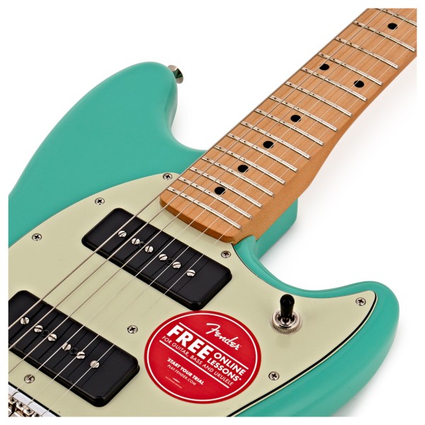 Fender Player Mustang 90 MN, Sea Foam Green - Ex Demo at Gear4music