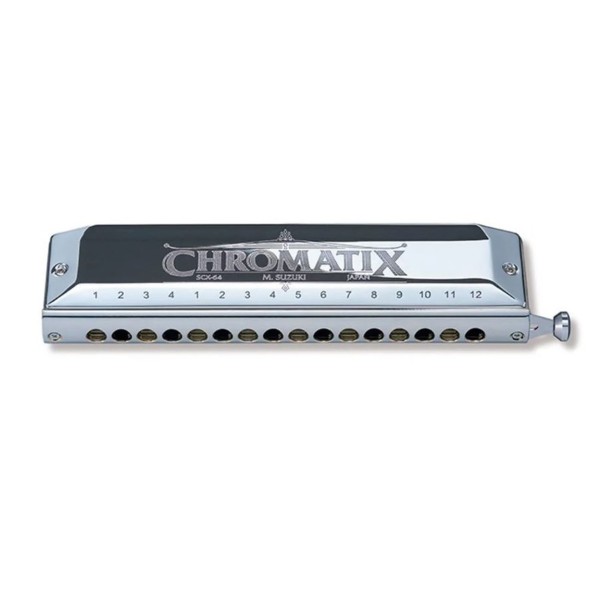 Suzuki Chromatix SCX-64 Chromatic Harmonica, C