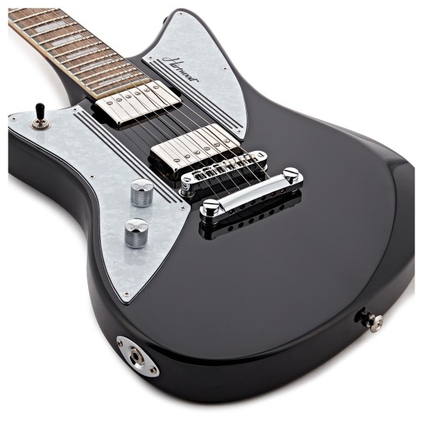 Hartwood Charger Left Handed Electric Guitar, Jet Black