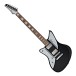 Hartwood Charger Left Handed Electric Guitar, Jet Black