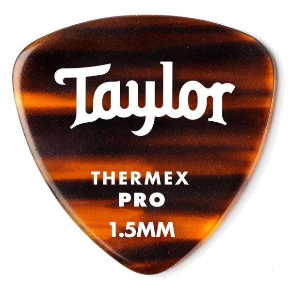 Taylor 80758 Thermex Pro 346 Picks, 1.5mm, Tortoiseshell, 6 Pack