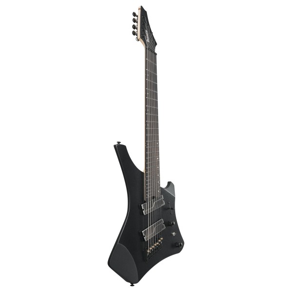 Ibanez A527 Alpha 7-String Multiscale, Iron Pewter - side view