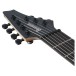 Ibanez A527 Alpha 7-String Multiscale, Iron Pewter - headstock
