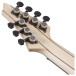 Ibanez A527 Alpha 7-String Multiscale, Nebula Shift - back of headstock