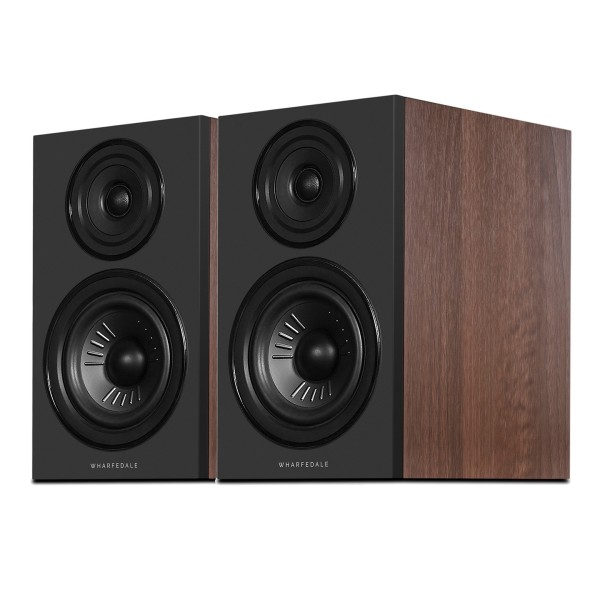 Wharfedale Diamond 12.2i Bookshelf Speakers (Pair), Walnut