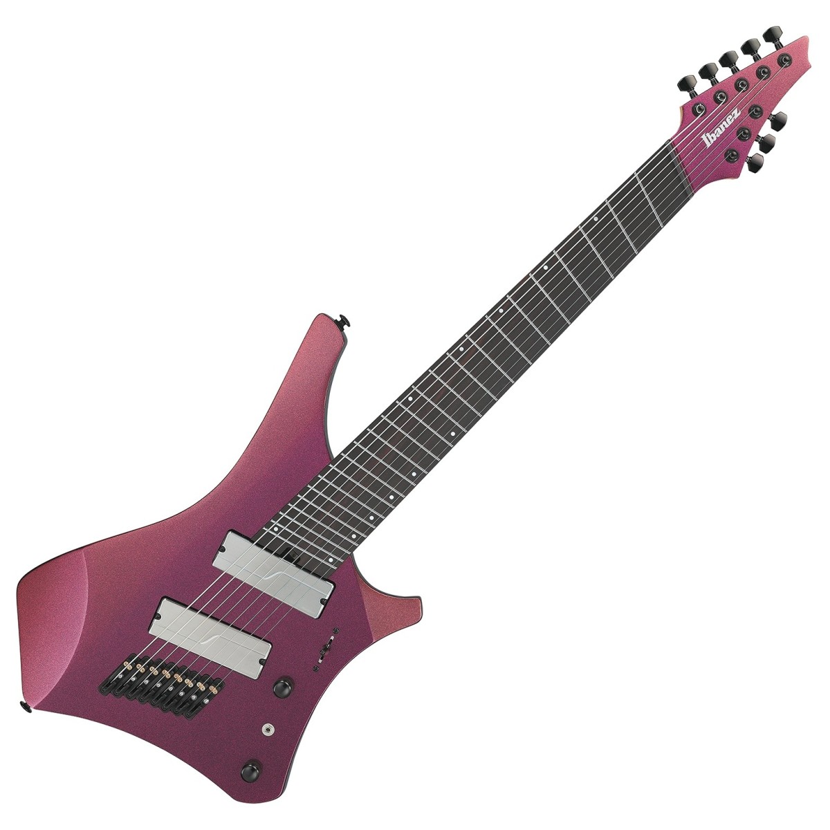 Click to view product details and reviews for Ibanez A528 Alpha 8 String Multiscale Coral Mirage.