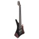 Ibanez A528 Alpha 8-String Multiscale, Coral Mirage - side view
