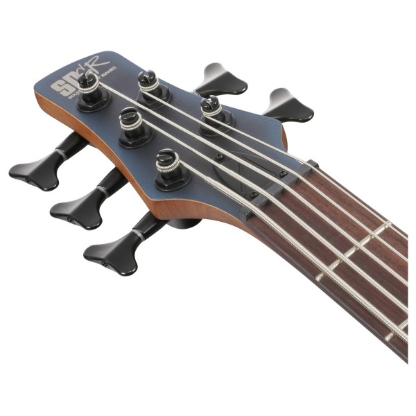 Ibanez SR505N, Midnight Arctic Ocean Matte - headstock