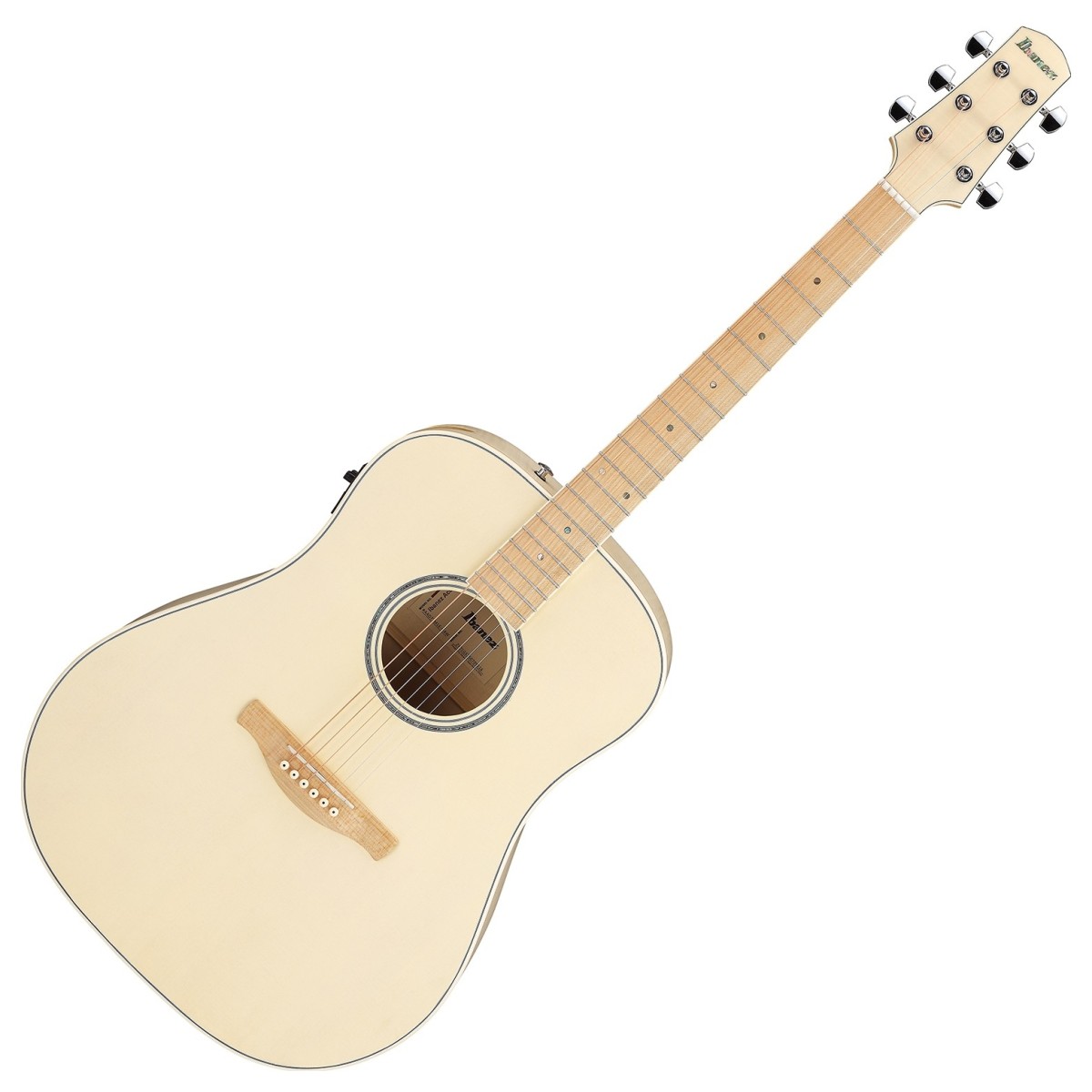 Click to view product details and reviews for Ibanez Aad77m1e Advanced Acoustic Open Pore Antique White.