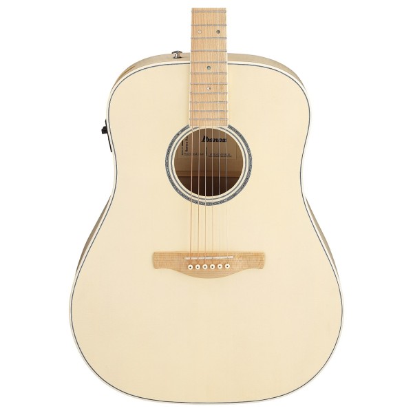 Ibanez AAD77M1E Advanced Acoustic, Open Pore Antique White - body